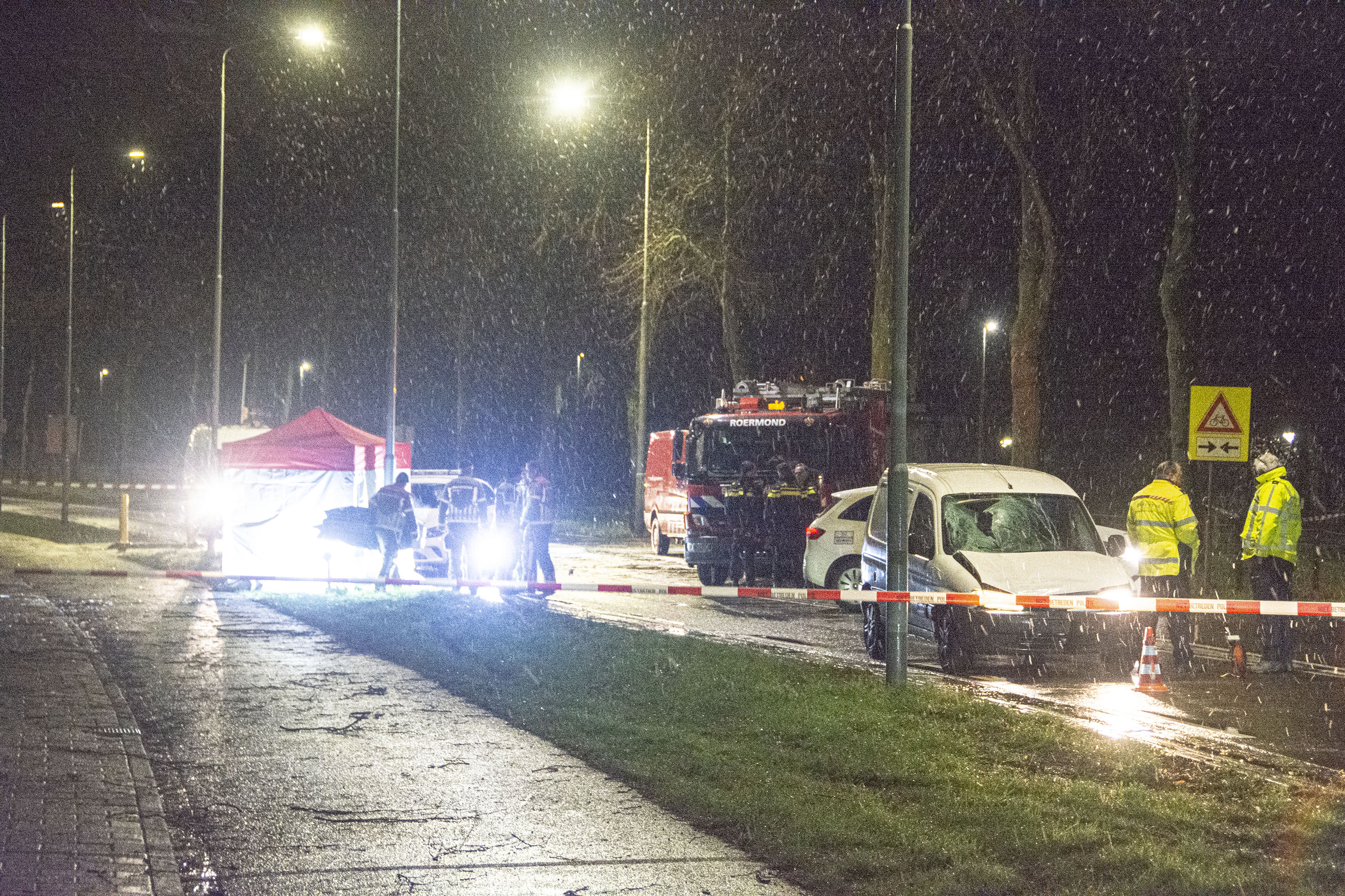 Voetganger omgekomen na aanrijding in Roermond