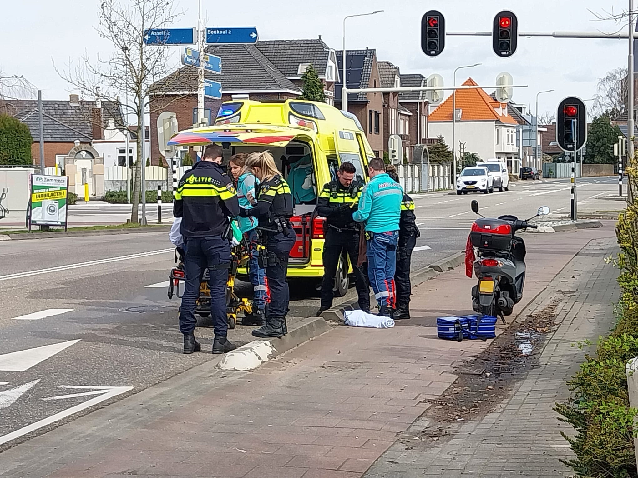 Scooterrijder gewond in Swalmen