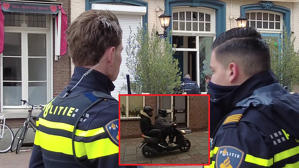 Politie zoekt duo op scooter na vuurwerkaanslag Roermond