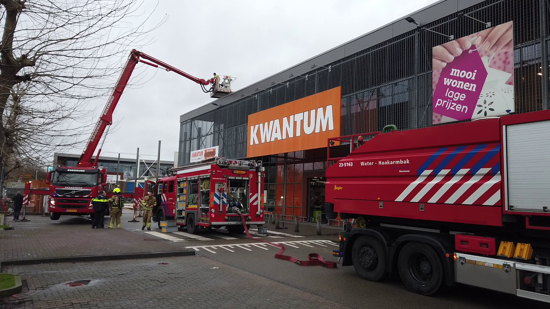 Winkels ontruimd in Roermond na brandmelding